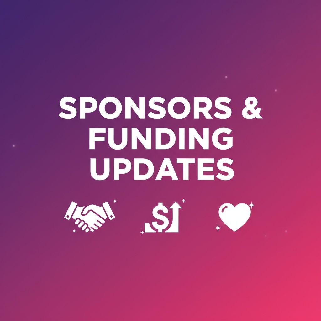 Sponsors & Funding News